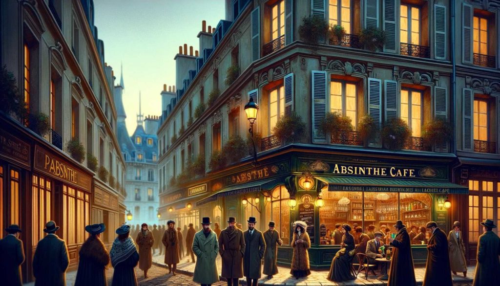 Paris Anfang 1900 in den Fängen von Absinth