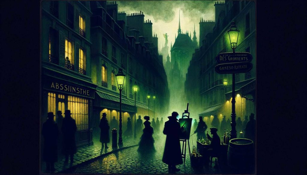 Paris Anfang 1900 in den Fängen von Absinth