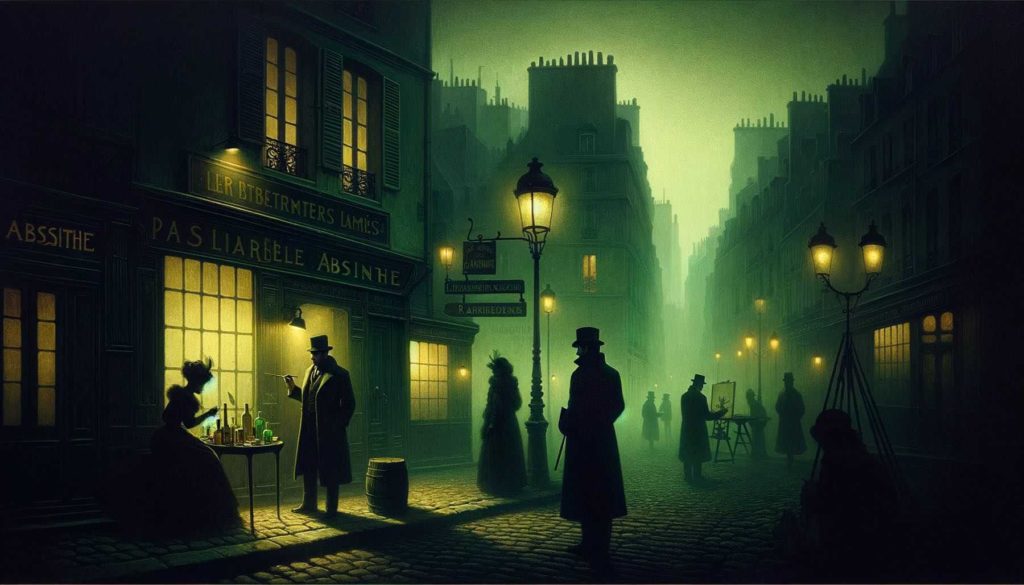 Paris Anfang 1900 in den Fängen von Absinth